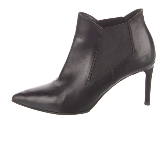Saint Laurent Paris Leather Chelsea Boots - Picture 1 of 16